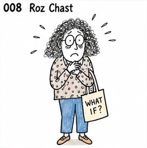#008 Nervous Urban Notebook Cartoon
