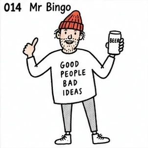 #014 Handwritten British Anti-Inspiration Cartoon