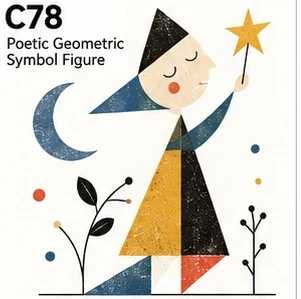 #078 Poetic Geometric Symbol Figure