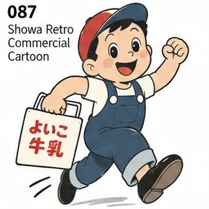 #087 Showa Retro Commercial Cartoon