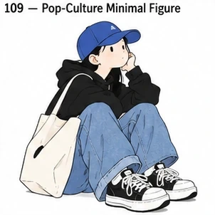 #109 Pop-Culture Minimal Figure