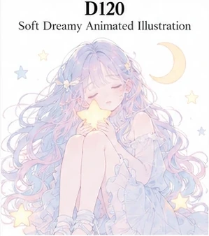 #120 Soft Dreamy Animated Illustration