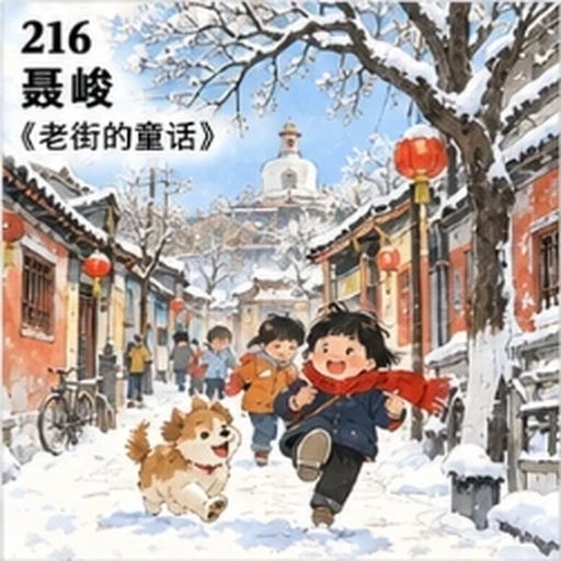 #216 Beijing Hutong Watercolor Graphic Novel