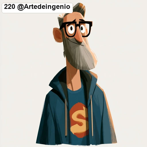 #220 Stylized Graphic 2D Animation Character