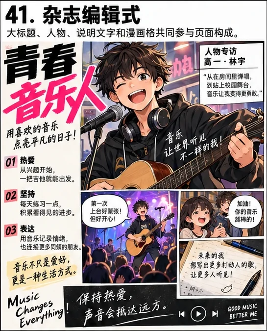 SB-041 杂志编辑式