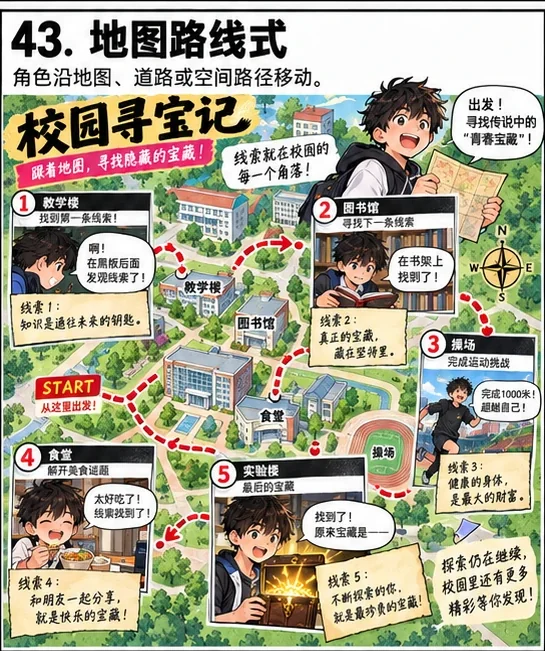 SB-043 地图路线式