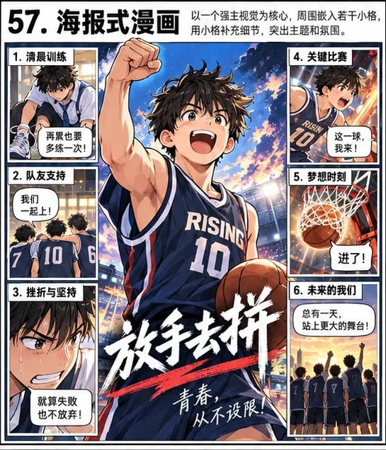 SB-057 海报式漫画